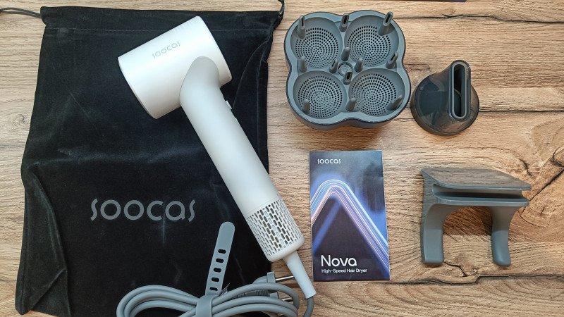 Обзор мощного фена SOOCAS Nova А1 для волос. 2 скорости и 4 режима работы
