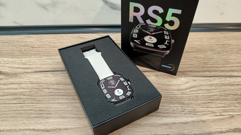 Привлекательная новинка. Смарт-часы HAYLOU RS5 AMOLED на 2,01 дюйма, Bluetooth звонки, до 20 дней в режиме ожидания