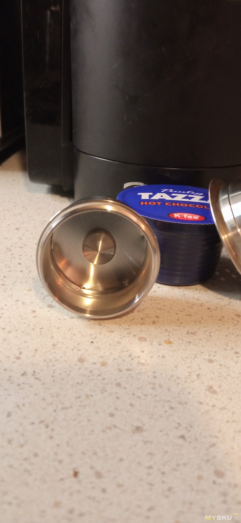 Многоразовая капсула из нержавеющей стали для кофе-машин (микрообзор)...
