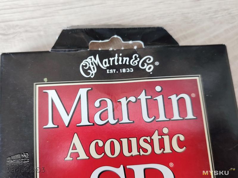 Струны для акустической гитары Martin Acoustic SP Phosphor Bronze Light .012-.054 MSP4100