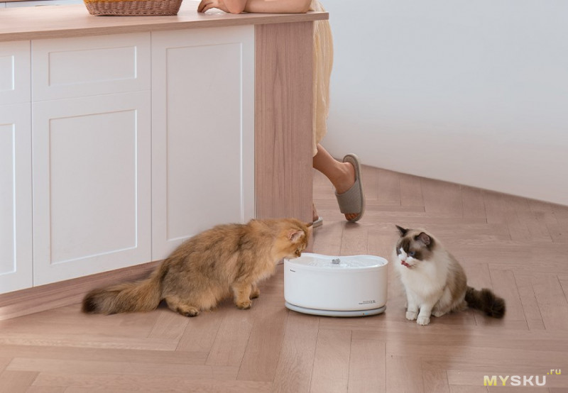 49.49$ Поилка для кота Lotis Y1 Smart Pet Water Dispenser