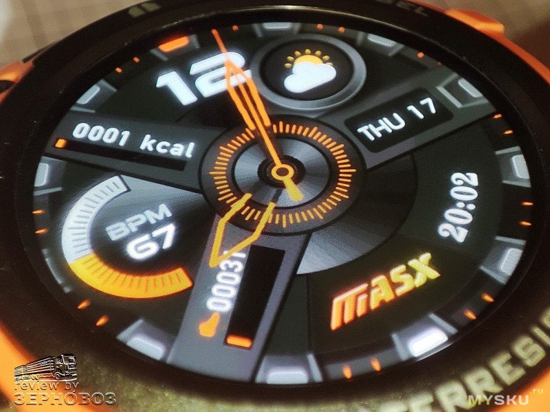 Смарт часы MASX Aurora One. Большой экран и 30 дней