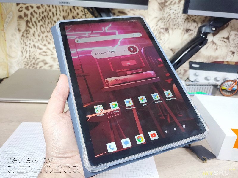 Планшет Teclast T50HD Android 14 Tablet 11". Большой FullHD IPS экран, 6/256ГБ
