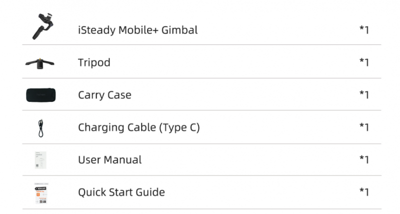 3-х осевой стабилизатор Hohem iSteady Mobile Plus. 77.99$