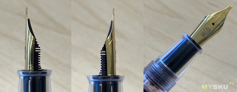 Перья-стабы от Goulet Pens, 1.1 и 1.5 мм