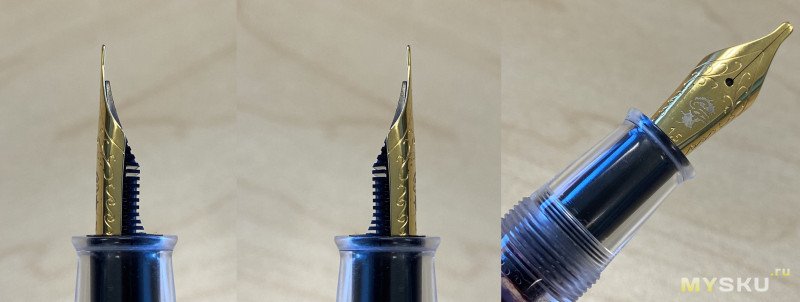 Перья-стабы от Goulet Pens, 1.1 и 1.5 мм