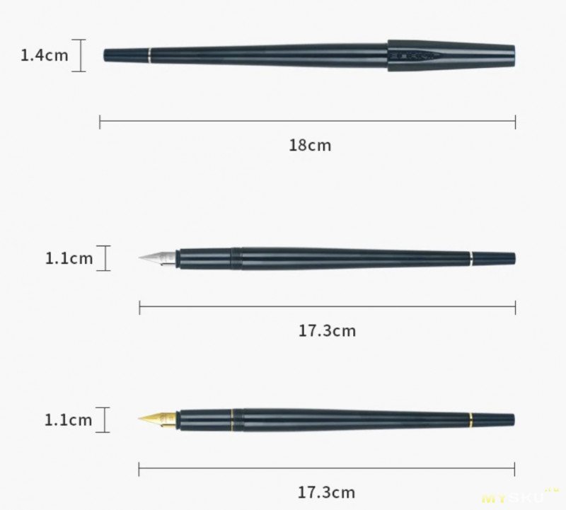Jinhao 1001 - перьевая ручка для рисования?