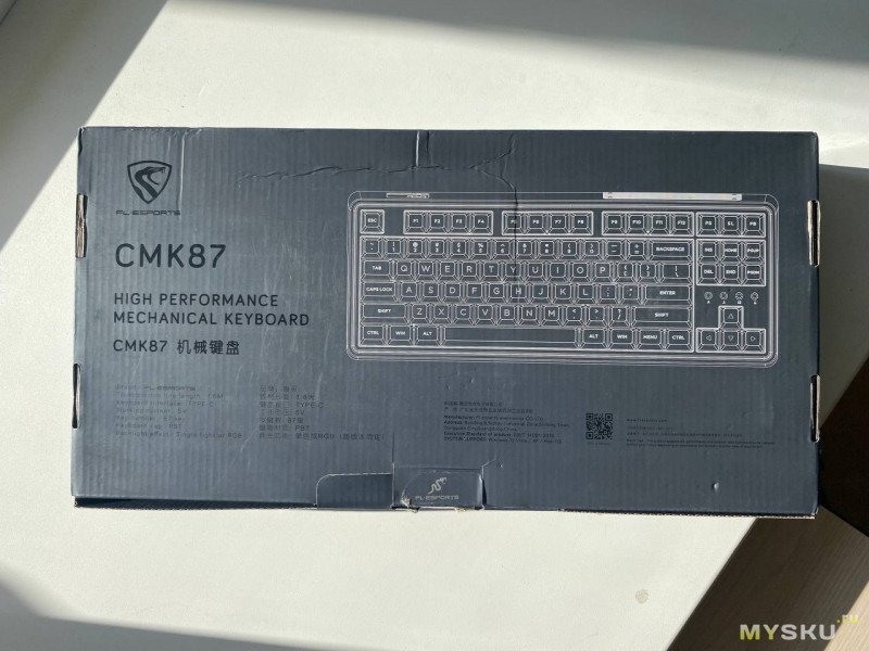 Беспроводная клавиатура FL·ESPORTS CMK87-SAM