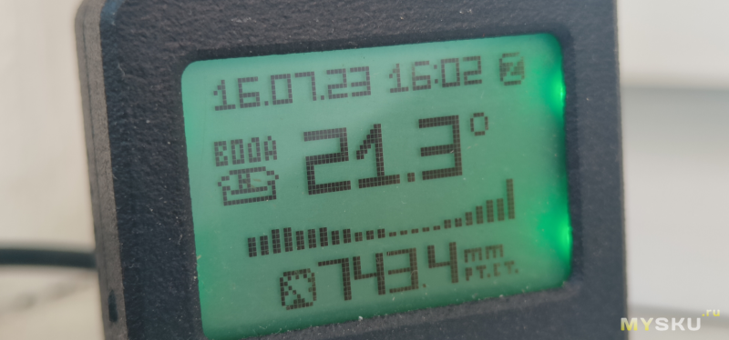 Zigbee датчик температуры для бассейна