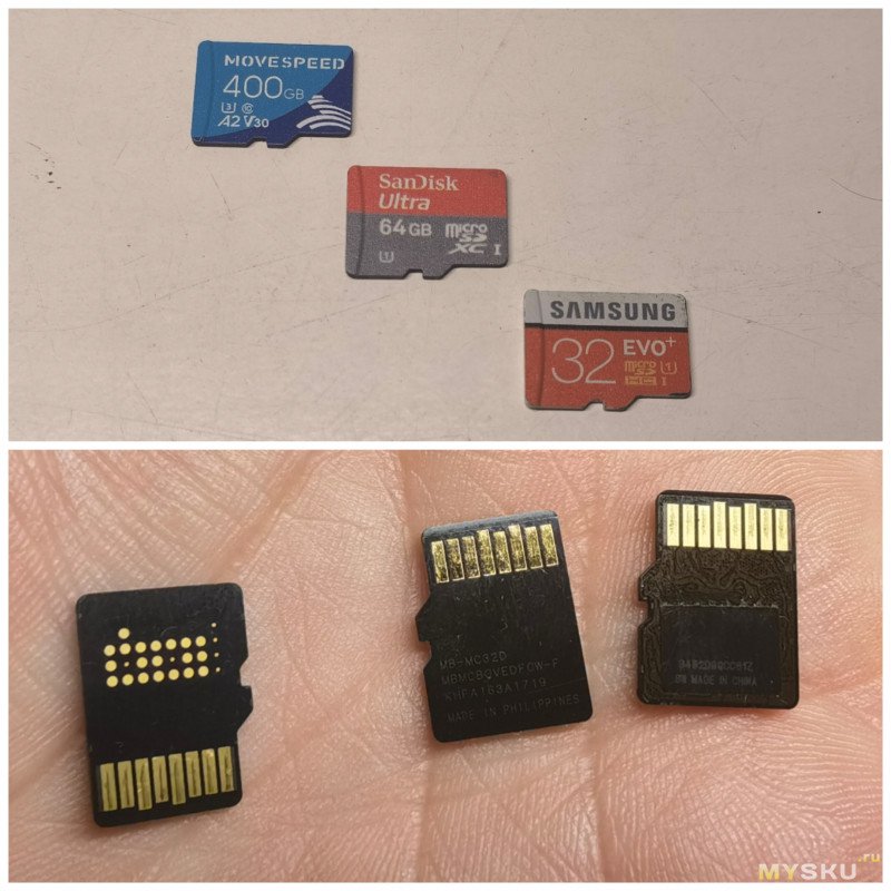 Обзор microSD карты Movespeed на 400Гб