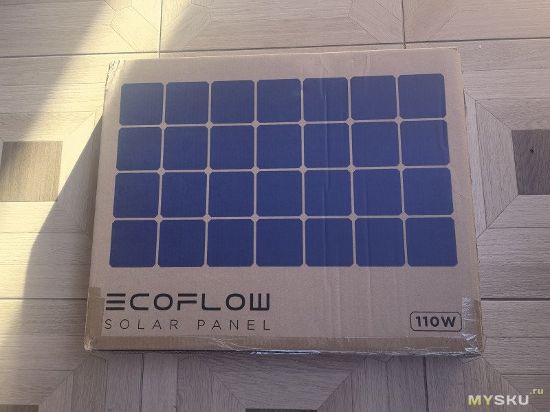 Обзор солнечной панели EcoFlow 110Вт