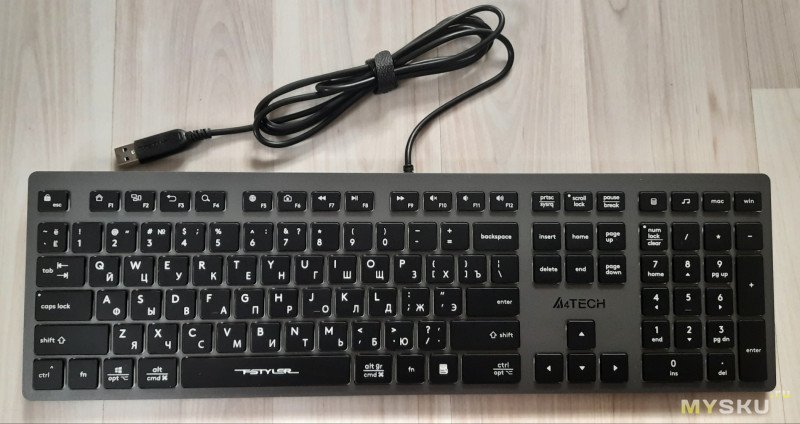 Лучшая проводная клавиатура A4Tech Fstyler FX60