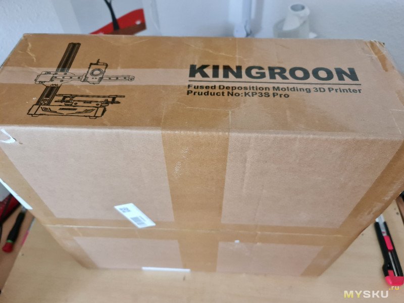 Однорукий 3D созидатель Kingroon KP3S Pro (от Чайника для Чайников)