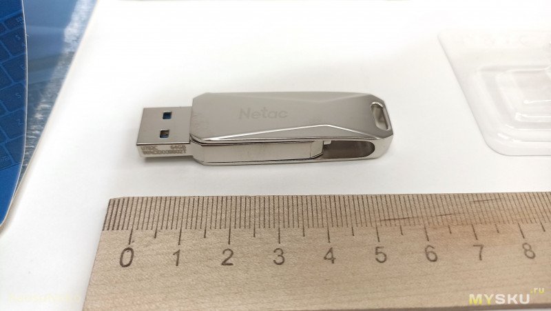 Флешка Netac U782C USB-A/Type-C OTG