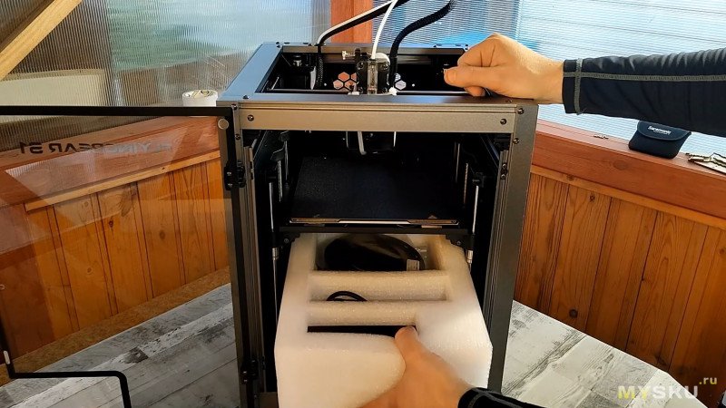 3д принтер с прошивкой klipper на борту